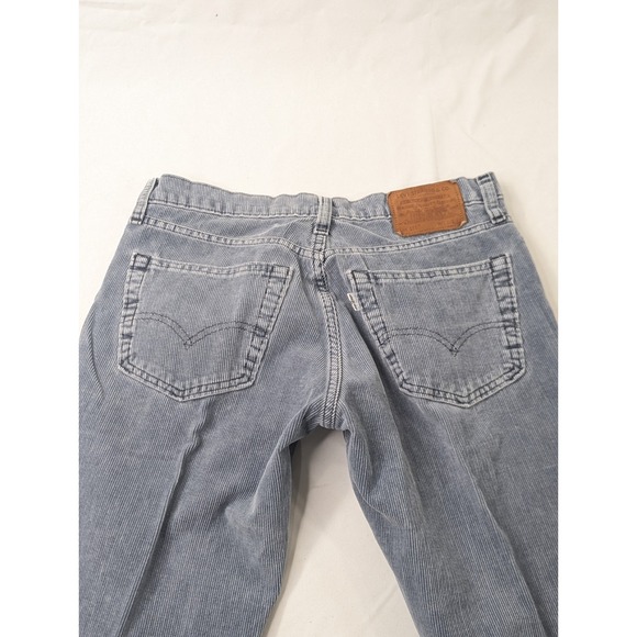 Levi's 511 Pants Mens 31x27 (31x32 Tag) Corduroy Slim Fit Stretch Casual Classic - Picture 10 of 10